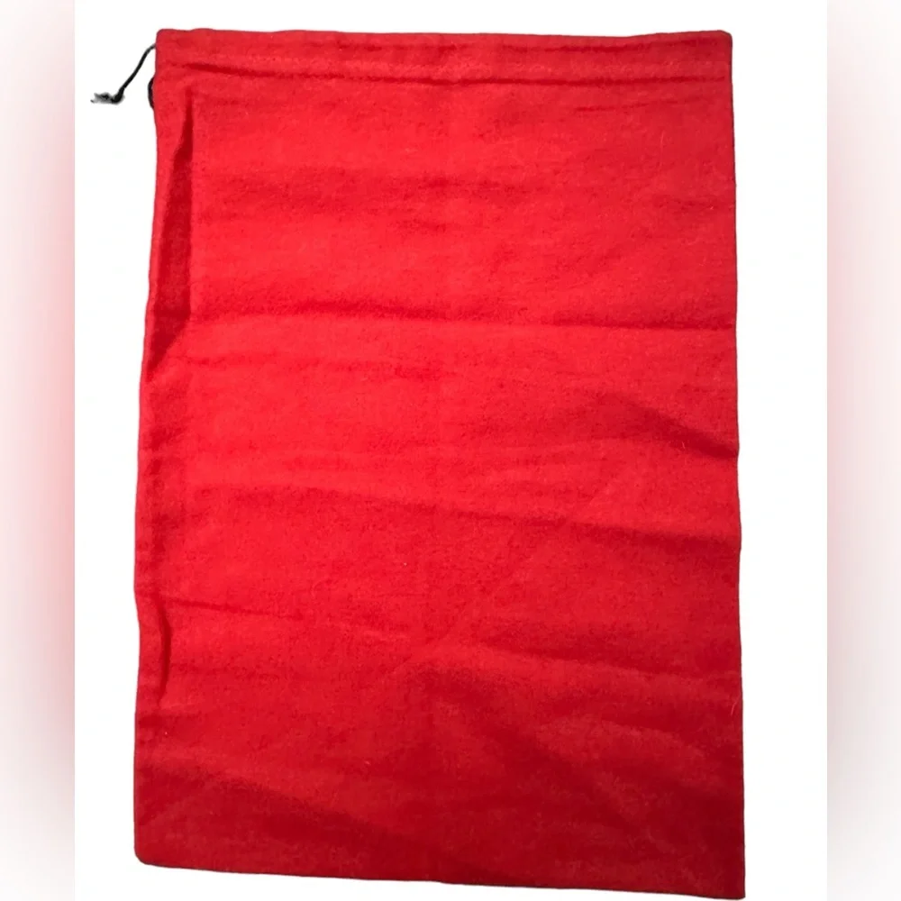 Christian Louboutin Red Fabric Dust Bag Cover 10” x 14” - Picture 3 of 4